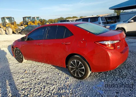 2015 Toyota Corolla Le z USA, uszkodzony, nr VIN 2T1BURHEXFC328848